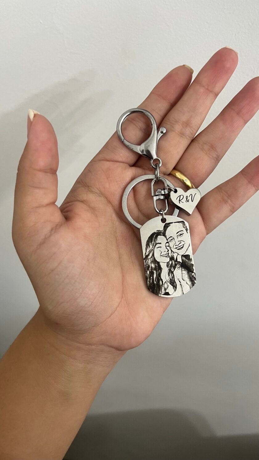 Llavero Fotograbado de Amor